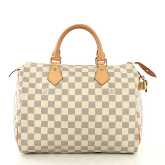 Louis Vuitton Speedy Handbag Damier 30 Neutral 430971