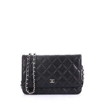 Chanel Wallet on Chain Quilted Caviar