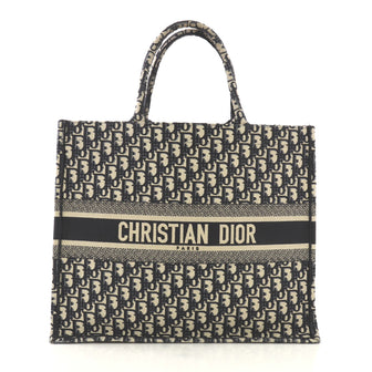 Christian Dior Model: Book Tote Oblique Canvas Blue 43107/1