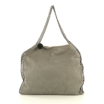 Stella McCartney Falabella Tote Shaggy Deer Small Gray 431111