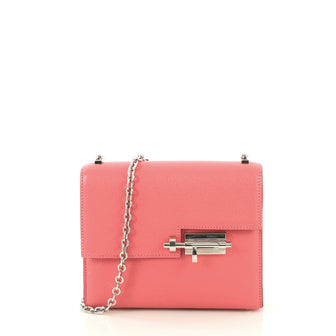 Hermes Verrou Chaine Bag Chevre Mysore Mini Pink 431331