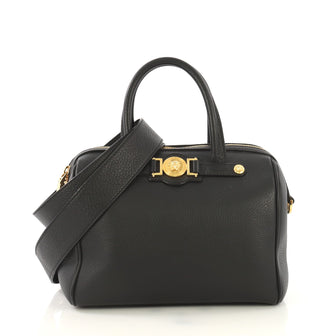  Versace Convertible Signature Bowler Bag Leather Medium - 43162/1