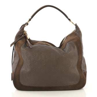Louis Vuitton Audacieuse Handbag Monogram Empreinte Leather GM