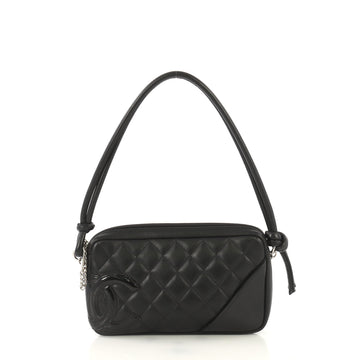 Chanel Cambon Pochette Quilted Leather