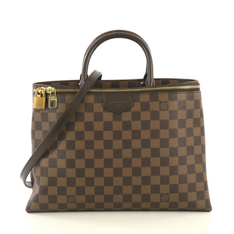 Louis Vuitton Brompton Handbag Damier Brown 431822