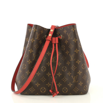 Louis Vuitton Neonoe Handbag Monogram Canvas Brown 431931