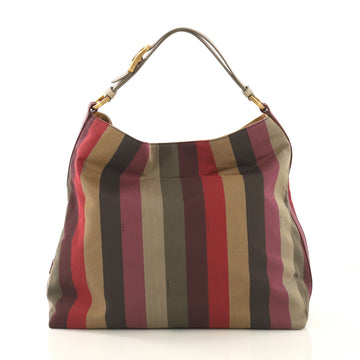 Fendi Pequin Hobo Canvas Multi 4320818