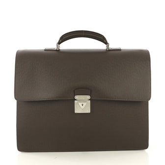 Louis Vuitton Robusto 1 Briefcase Taiga Leather Brown 4320836