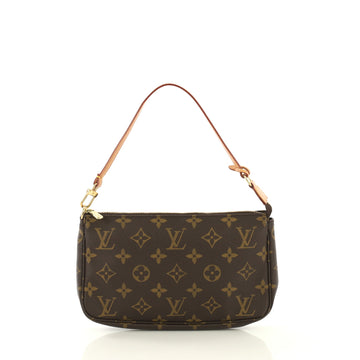 Louis Vuitton Pochette Accessoires Monogram Canvas Brown 432085