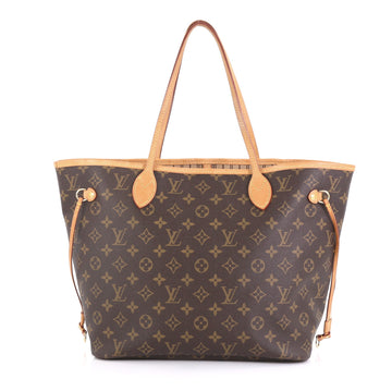 Louis Vuitton Neverfull NM Tote Monogram Canvas MM Brown 432211