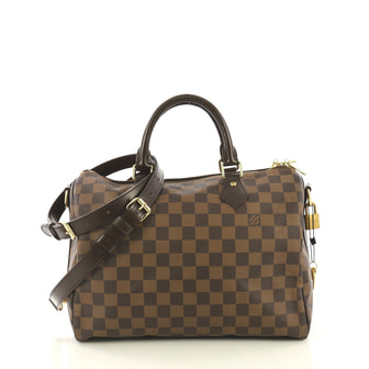 Louis Vuitton Speedy Bandouliere Bag Damier 30 Brown 4322925
