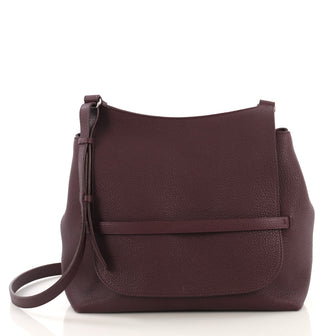 The Row Sideby Shoulder Bag Leather Purple 432322