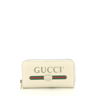 Gucci Logo Zip Around Wallet Leather Long - 43265/2