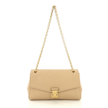 Louis Vuitton Saint Germain Handbag Monogram Empreinte Leather PM Neutral 433142
