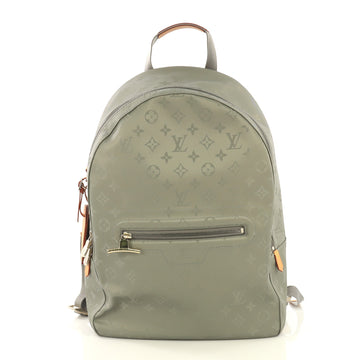 Backpack Limited Edition Titanium Monogram Canvas PM