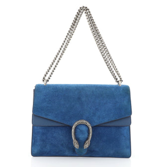 Gucci Dionysus Bag Suede Medium Blue 433492