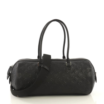 Louis Vuitton Neo Papillon Handbag Monogram Revelation GM Black 433871