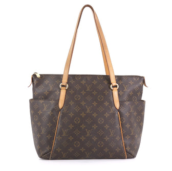 Louis Vuitton Totally Handbag Monogram Canvas MM Brown 433903