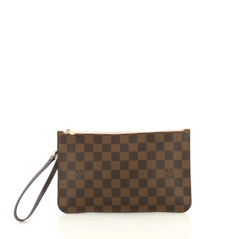 Louis Vuitton Neverfull Pochette Damier Large Brown 434032