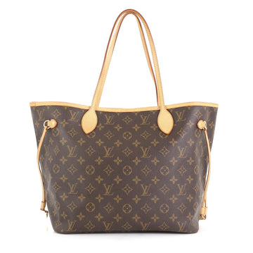 Louis Vuitton Neverfull Tote Monogram Canvas MM Brown 434222