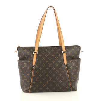 Louis Vuitton Totally Handbag Monogram Canvas MM Brown 434226