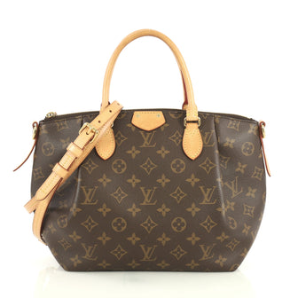 Louis Vuitton Turenne Handbag Monogram Canvas PM Brown 4349410