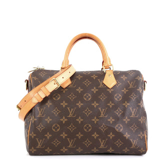 Louis Vuitton Speedy Bandouliere Bag Monogram Canvas 30