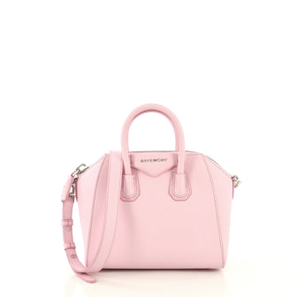 Givenchy Antigona Bag Leather Mini Pink 4354111