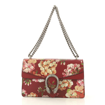 Gucci Dionysus Bag Blooms Print Leather Small Red 435418