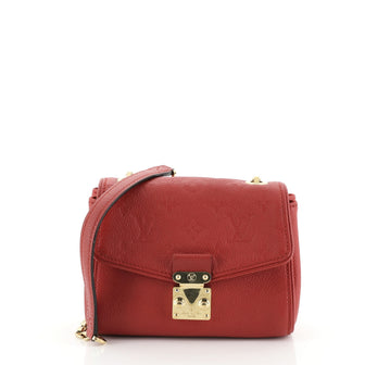 Louis Vuitton Saint Germain Handbag Monogram Empreinte Leather BB