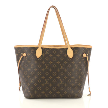 Louis Vuitton Neverfull NM Tote Monogram Canvas MM Brown 435611