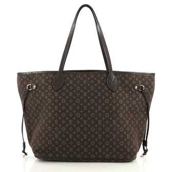 Louis Vuitton Neverfull Tote Monogram Idylle MM Brown 4357217