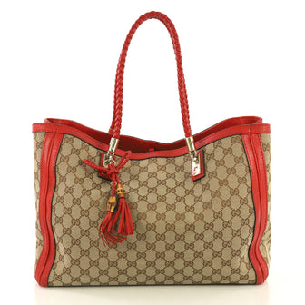 Gucci Bella Tote GG Canvas Medium Brown 435722
