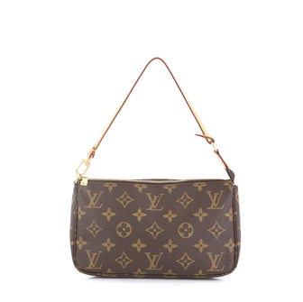 Louis Vuitton Pochette Accessoires Monogram Canvas Brown 435763