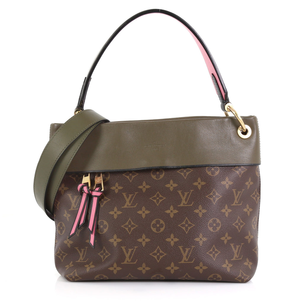 Louis Vuitton Tuileries Besace Bag Monogram Canvas with Leather