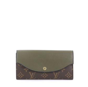 Louis Vuitton Sarah Tuileries Wallet Monogram Canvas and Leather  Green 435872