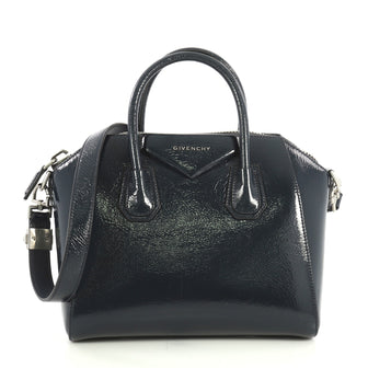 Givenchy Antigona Bag Patent Small Blue 436001