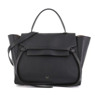 Celine Belt Bag Grainy Leather Mini Black 436301