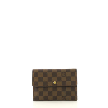Louis Vuitton Alexandra Wallet Damier Brown 436371