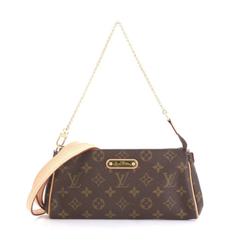 Louis Vuitton Eva Crossbody Monogram Canvas Brown 436441