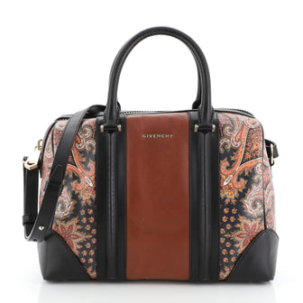Givenchy Lucrezia Duffle Bag Printed Leather Medium