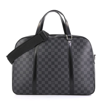 Louis Vuitton Jorn Briefcase Damier Graphite Black 436631