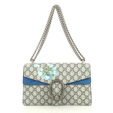 Gucci Dionysus Bag Blooms Print GG Coated Canvas Small Blue 4366437