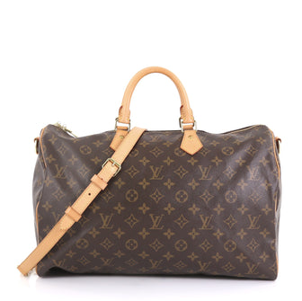 Louis Vuitton Speedy Bandouliere Bag Monogram Canvas 40 Brown 4366450