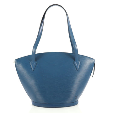 Louis Vuitton Saint Jacques Handbag Epi Leather GM Blue 4366475