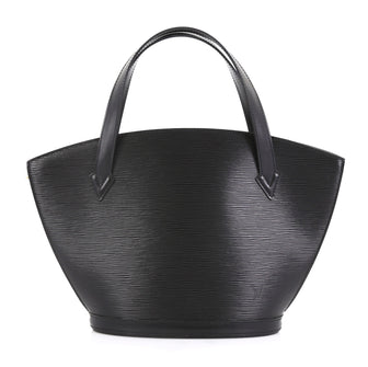 Louis Vuitton Saint Jacques Handbag Epi Leather PM Black 4366479