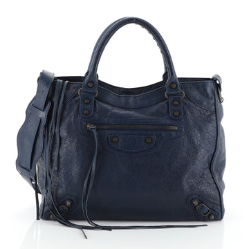 Balenciaga Velo Classic Studs Bag Leather Medium