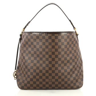 Louis Vuitton Delightful NM Handbag Damier MM Brown 437121