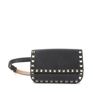 Valentino Rockstud Waist Bag Leather Black 4372214