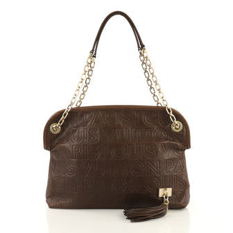 Louis Vuitton Paris Souple Wish Bag Leather Brown 4372514
